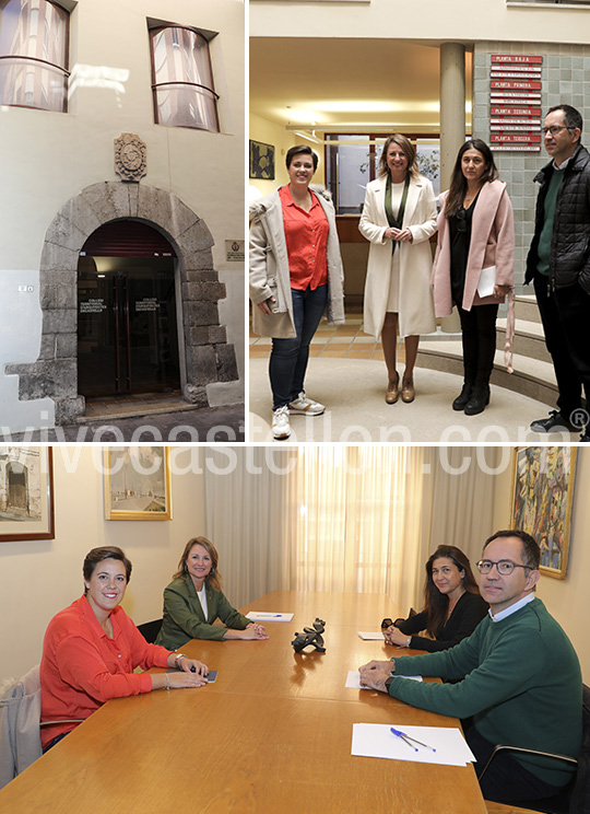 Carrasco: “Contaremos con el Colegio de Arquitectos de Castellón para diseñar los proyectos de ciudad. Hoy anunciamos el compromiso de activar un concurso de ideas para hacerles partícipes del progreso de la capital”