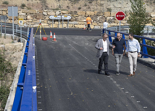 La Diputación de Castellón destinará 13,2 millones de euros este año a la mejora de su red de carreteras 