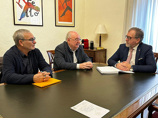 José Martí se reúne con representantes del Banco de Alimentos de Castelló