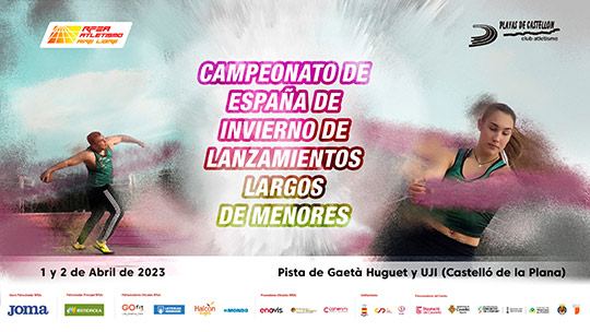 Castelló acoge el campeonato de España de lanzamientos largos de menores Castelló acoge el campeonato de España de lanzamientos largos de menores