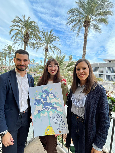 Sara del Arco gana el concurso del cartel del Carnaval 2024 del Grao de Castellón Sara del Arco gana el concurso del cartel del Carnaval 2024 del Grao de Castellón