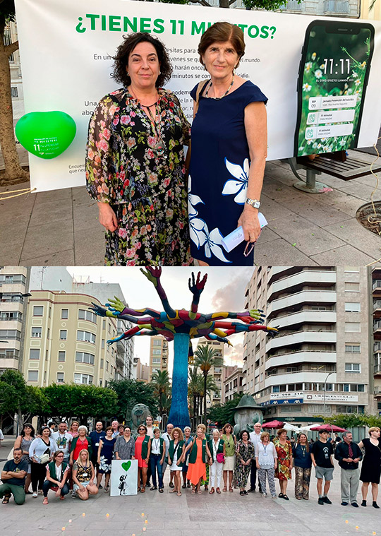 La Diputación de Castellón participa en el Día Mundial para la Prevención del Suicidio 