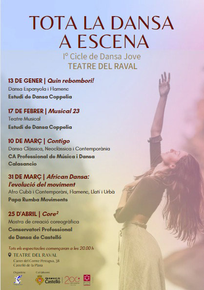 1º Ciclo de Danza Jóven: Tota la Dansa a Escena 1º Ciclo de Danza Jóven: Tota la Dansa a Escena
