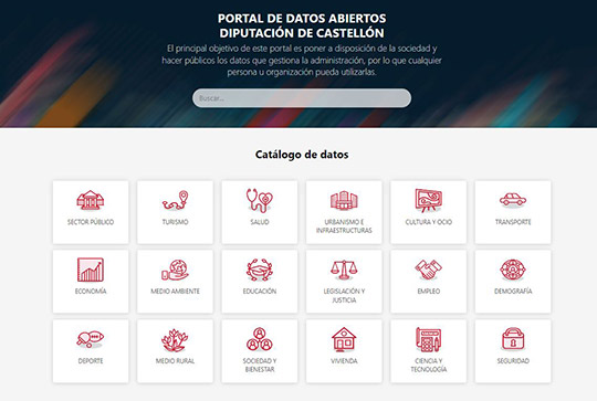 La Diputación de Castellón dispone de una plataforma de datos abiertos para la consulta ciudadana de estadísticas a nivel provincial