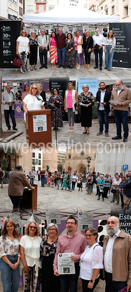 El Col•legi Oficial de Psicologia presenta en Castelló  la campaña ´Tenemos que hablar de esto´