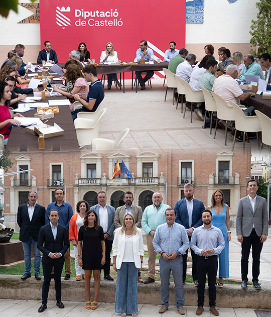 La presidenta Marta Barrachina presenta un reparto de áreas “al servicio de la provincia” en la Diputación de Castellón 