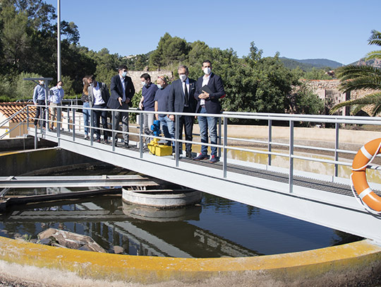 La Diputación de Castelló consigue el compromiso del EPSAR para aumentar la financiación a las EDAR hasta 12,3 millones de euros