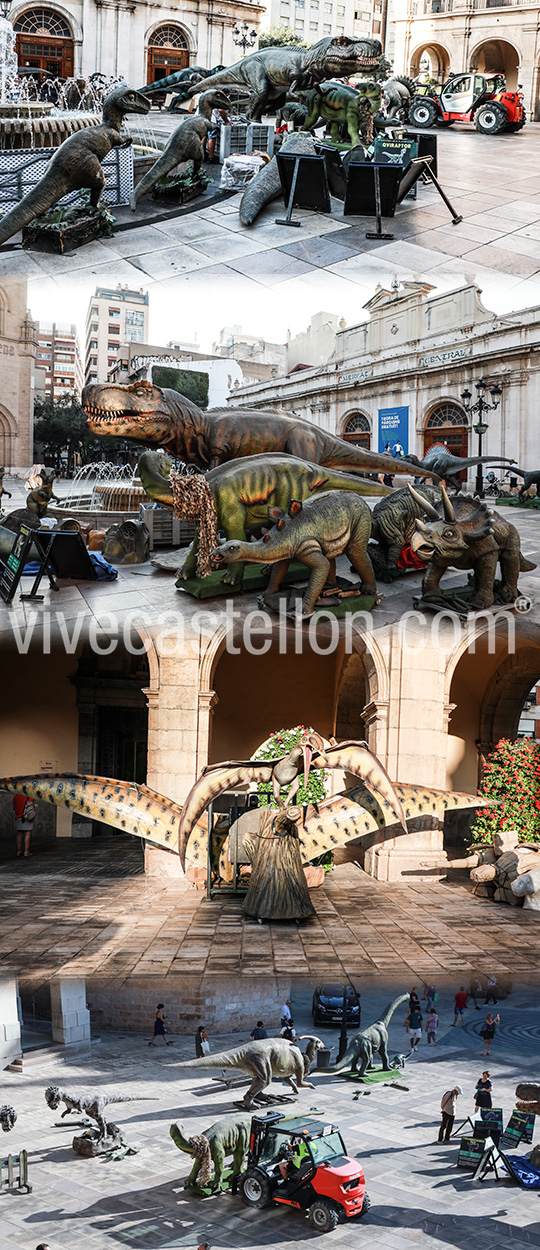 Nos invaden los dinosaurios con Expo Jurásico en Castellón