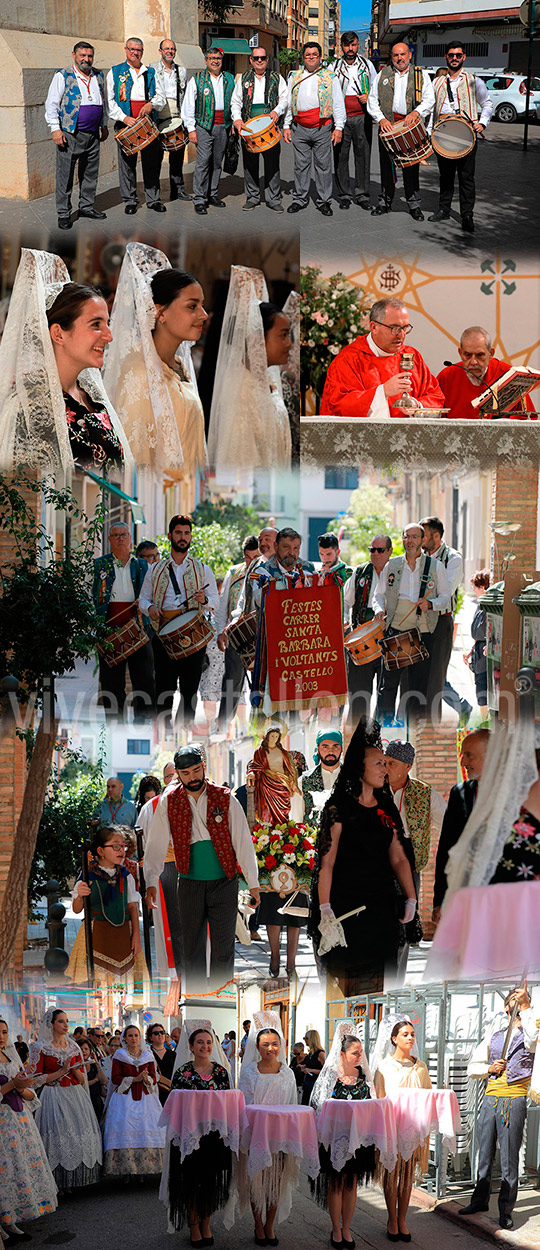 Les Festes al Carrer en honor de Santa Bárbara Les Festes al Carrer en honor de Santa Bárbara