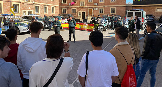 La Guardia Civil como futuro de los  jóvenes de la provincia de Castellón 