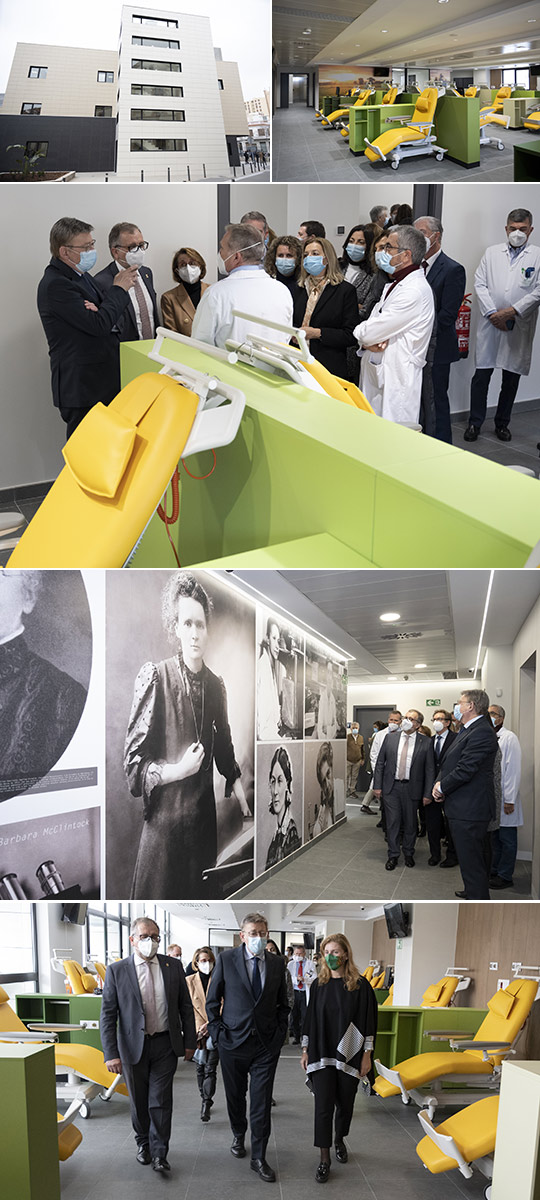 Inauguración del centro oncológico del Hospital Provincial de Castelló