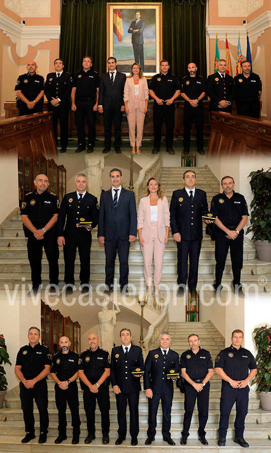 El Ayuntamiento de Castellón incorpora a tres nuevos agentes en la plantilla de la Policía Local