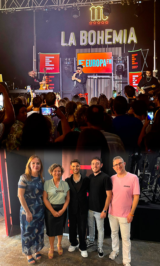 Vuelven los showcase de Europa FM a la ciudad de Castellón
