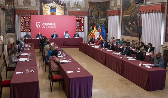 La Diputación de Castellón aprobará el martes una declaración institucional de adhesión al ‘Manifiesto por el mantenimiento de la economía de Castellón’