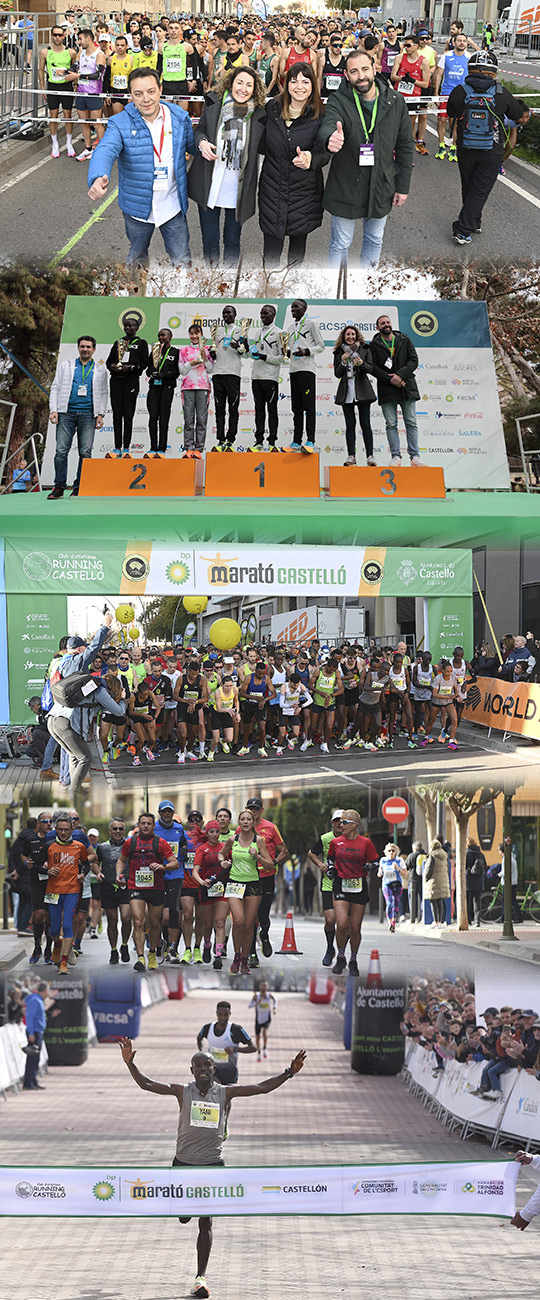 Gran expectación en la XIII Marató bp Castelló Gran expectación en la XIII Marató bp Castelló