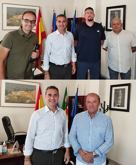 Ortolá termina la primera ronda de contactos con los sindicatos de la Policía Local de Castellón 