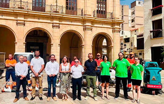 Begoña Carrasco: “Activamos hoy un Plan de choque para intensificar la limpieza en la ciudad atendiendo a una de las principales demandas”