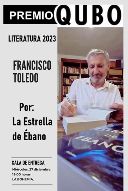 Franciscco Toledo, premio Qubo de literatura 2023 Franciscco Toledo, premio Qubo de literatura 2023