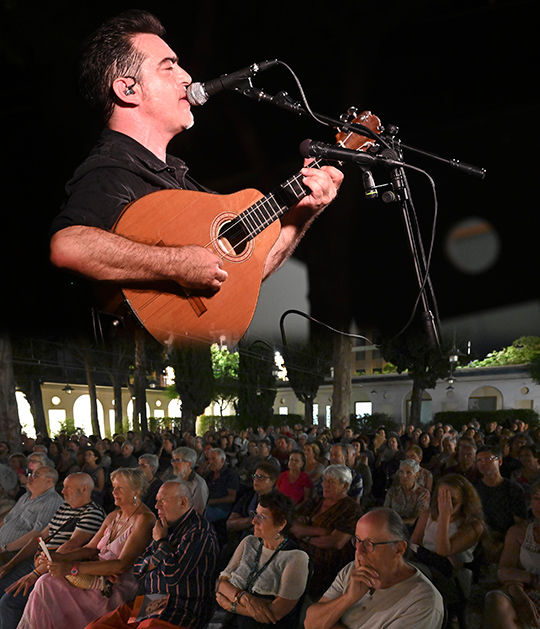 Concierto de Raúl Rodríguez en el Museo de Bellas Artes de Castelló