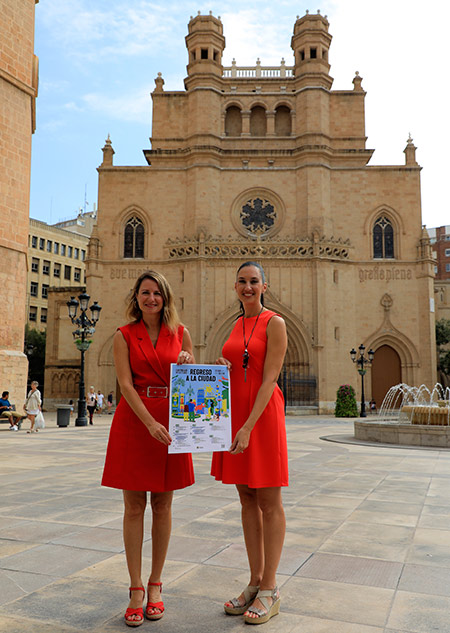 Castellón inaugura su “Regreso a la ciudad” con un impactante ballet aéreo a 30 metros de altura