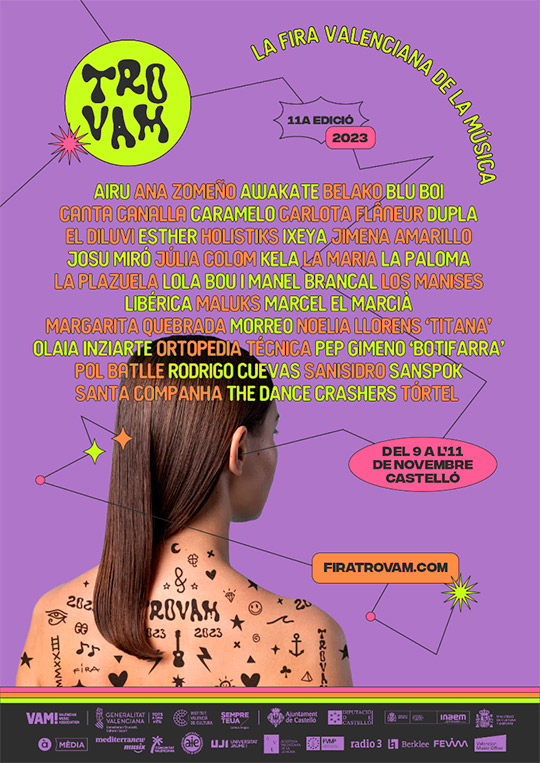 La Fira Valenciana de la Música completa la programación artística La Fira Valenciana de la Música completa la programación artística