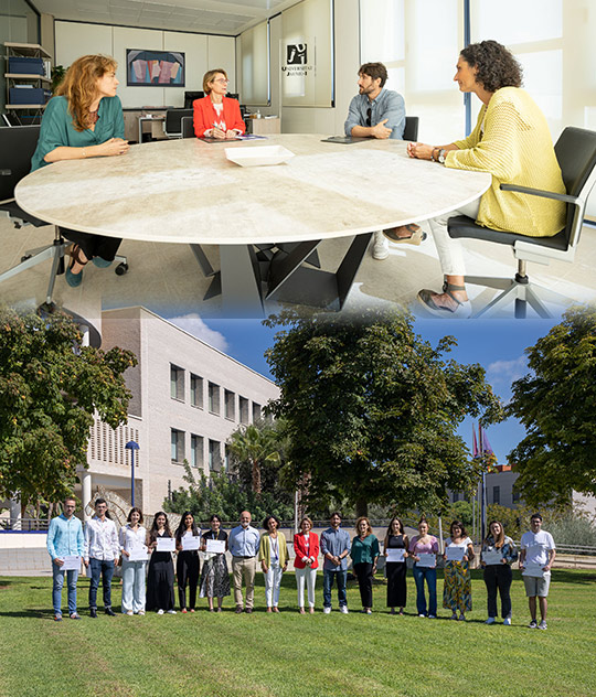 La UJI y la Fundación Balaguer-Gonel Hermanos entregan 23 becas para estudios de posgrado y estancias internacionales de doctorado