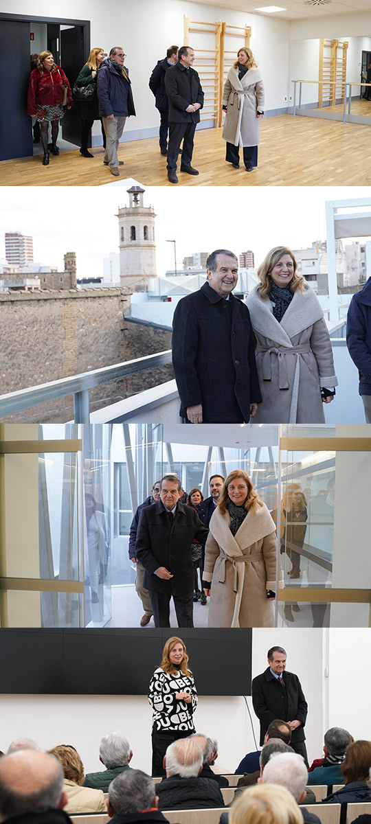 Marco destaca el Centro de Envejecimiento Activo y Saludable  como referente de las políticas de bienestar