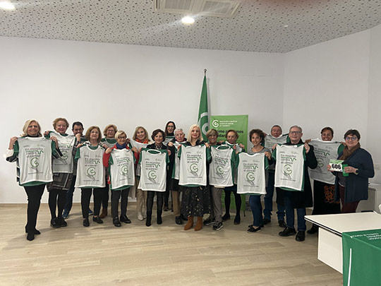 El Voluntariado de obtención de recursos de la Asociación Española Contra el Cáncer en Castellón comienza la campaña para la VII Marcha en Castelló