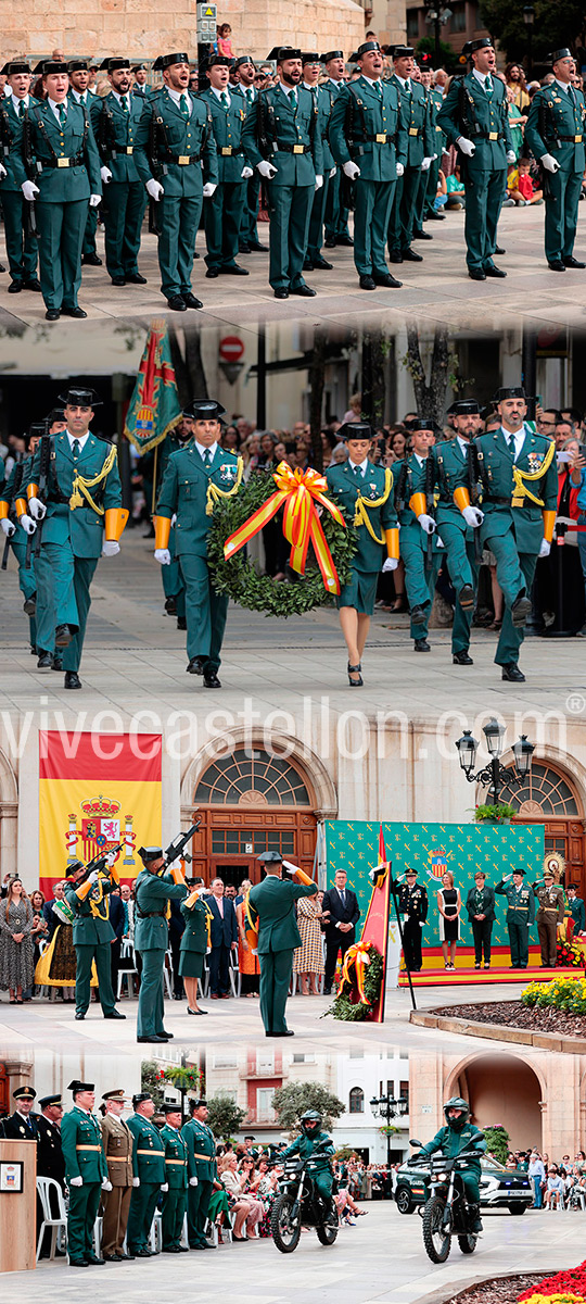 La plaza Mayor acoge por primera vez los actos con motivo de la celebración de la patrona de la Guardia Civil en el marco del 180 aniversario de la fundación del cuerpo La plaza Mayor acoge por primera vez los actos con motivo de la celebración de la patrona de la Guardia Civil en el marco del 180 aniversario de la fundación del cuerpo