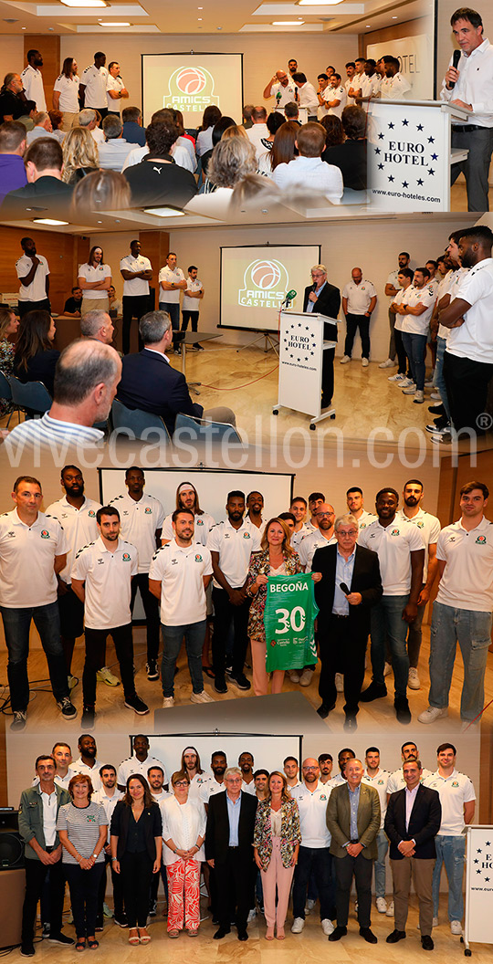Presentación de la nueva temporada del Club Amics del Basquet Castellón