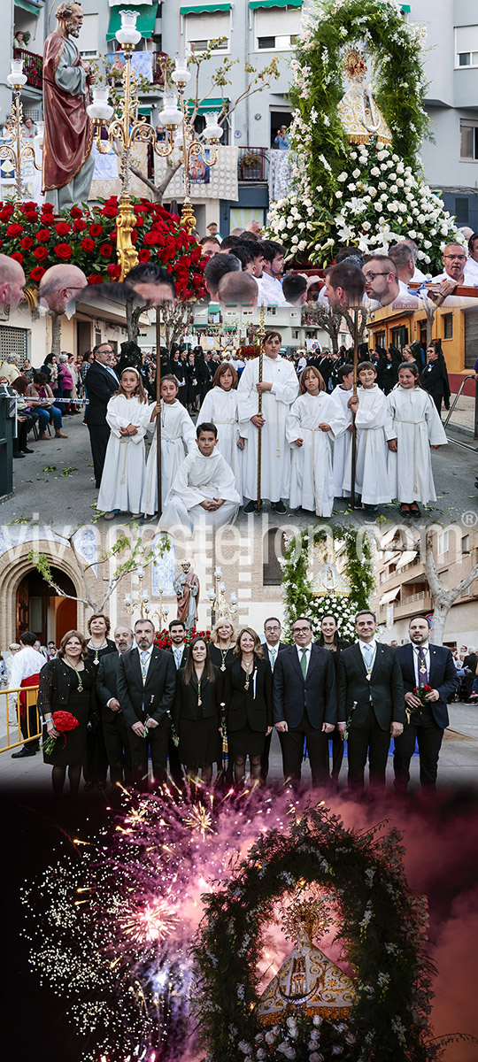 Peregrinar de la Mare de Déu del Lledó por Castelló y el Grau Peregrinar de la Mare de Déu del Lledó por Castelló y el Grau