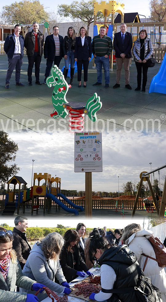 Carrasco: “Cumplimos con los vecinos de Benadresa que ya disponen del primer parque infantil, tal y como nos pidieron” 
