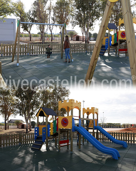 Carrasco: ´Cumplimos con los vecinos de Benadresa que ya disponen del primer parque infantil, tal y como nos pidieron´