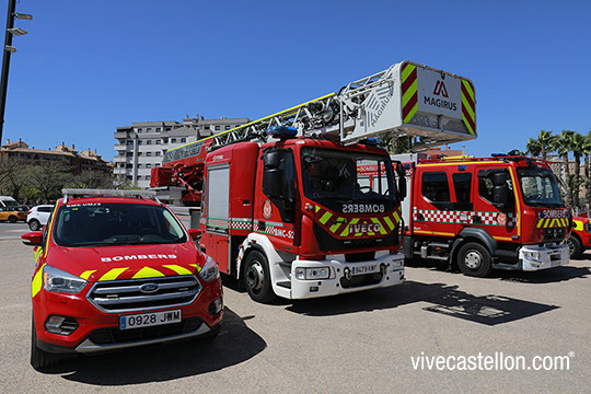 165 aniversario de la fundación de la Compañía de Bomberos de Castellón