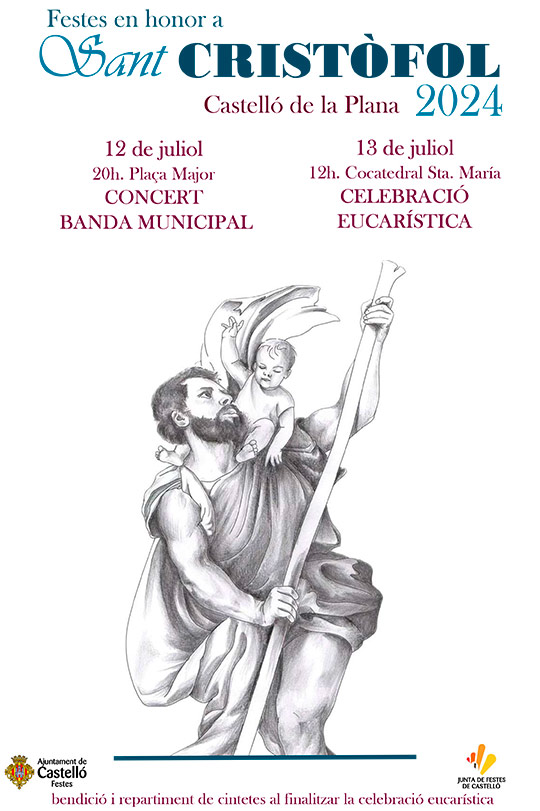 Presentación de la programación oficial por Sant Cristòfol en Castellón