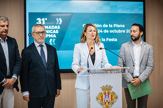 Carrasco: “Castellón se convierte en capital nacional de las empresa medioambientales con la organización de las 31 Jornadas Técnicas de ANEPMA”