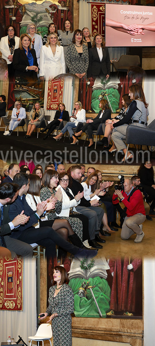 La Diputación de Castellón se convierte en un gran espacio de debate y reflexión para promover el espíritu de fortaleza, unidad y superación en la jornada ‘Construimos Juntas’