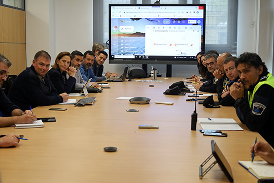 PortCastelló acoge una reunión para coordinar el dispositivo de seguridad de la VII edición de Escala Castelló