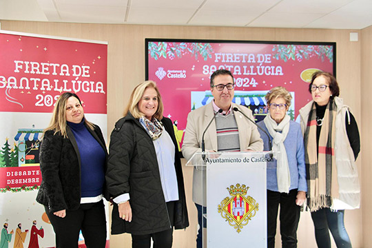 Presentación de la XX edición de la Fireta de Santa Llúcia