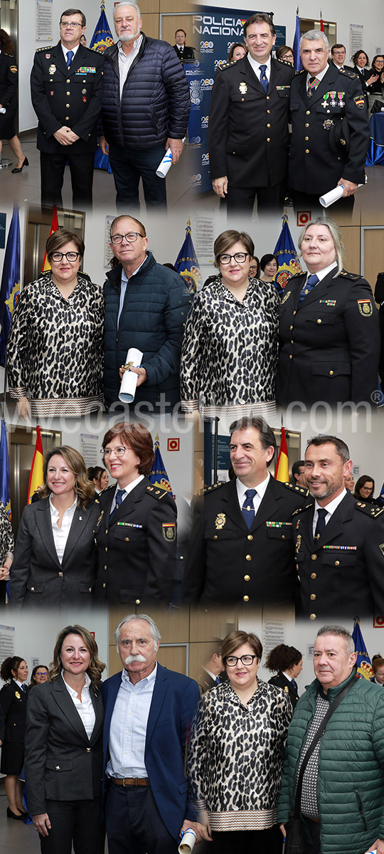 Acto de homenaje a los agentes jubilados del Cuerpo Nacional de Policía