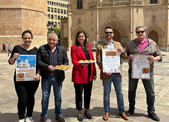 El Patronato de Turismo y el Gremi de Forners repartirán este sábado 2.200 unidades gratuitas de la Flor de Lledó en la plaza Mayor en honor a la Virgen de Lidón