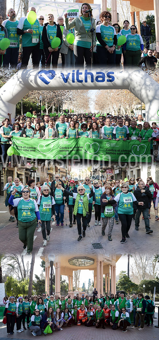 La VIII Marcha Contra el Cáncer supera los 6.000 dorsales en una edición histórica