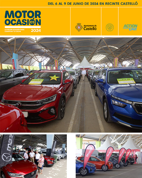 Motorocasión Castellón vuelve a registrar el lleno absoluto de superficie expositiva