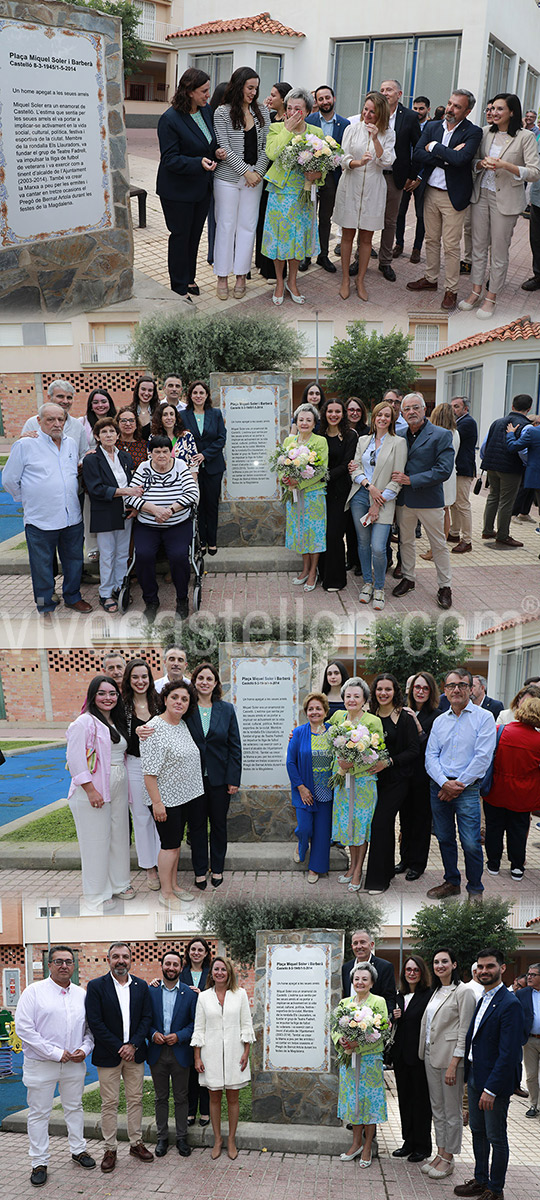 El Distrito Oeste ya cuenta con una plaza en honor a Miquel Soler i Barberà El Distrito Oeste ya cuenta con una plaza en honor a Miquel Soler i Barberà