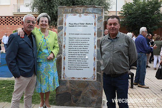 Juanvi Puchol le dedica unas palabras a Miquel Soler Juanvi Puchol le dedica unas palabras a Miquel Soler