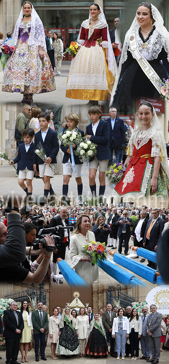 Casi 4.000 castellonenses se vuelcan en la ofrenda a la patrona, la Mare de Déu del Lledó, por el Centenario de la Coronación Casi 4.000 castellonenses se vuelcan en la ofrenda a la patrona, la Mare de Déu del Lledó, por el Centenario de la Coronación