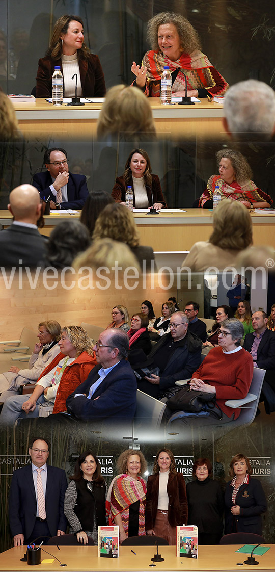 La Alcaldesa de Castellón participa en la presentación del nuevo libro de la catedrática de Paloma Durán