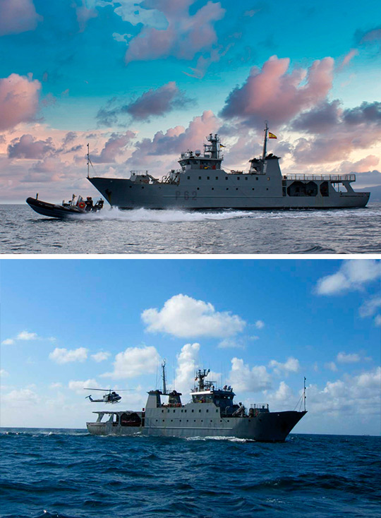 El patrullero de la Armada “Alborán” visitará el puerto de Castellón entre el 11 y el 13 de octubre y realizará jornadas de puertas abiertas con arriado solemne de Bandera