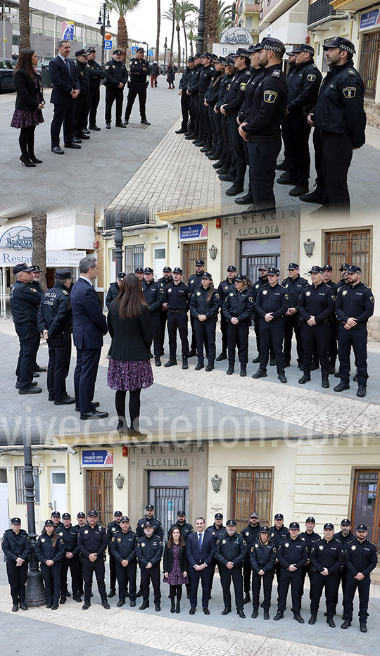  Un total de 17 nuevos agentes se incorporan a la Policía Local para reforzar la seguridad especialmente en el Grao