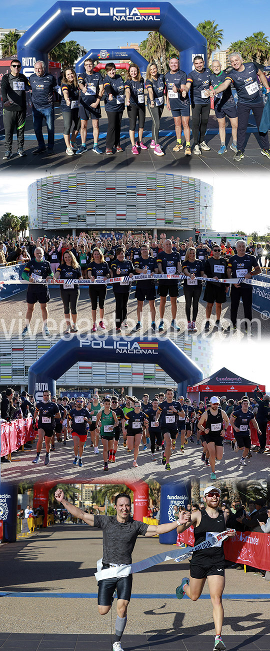 Carrera solidaria Ruta 091 organizada por la Policía Nacional